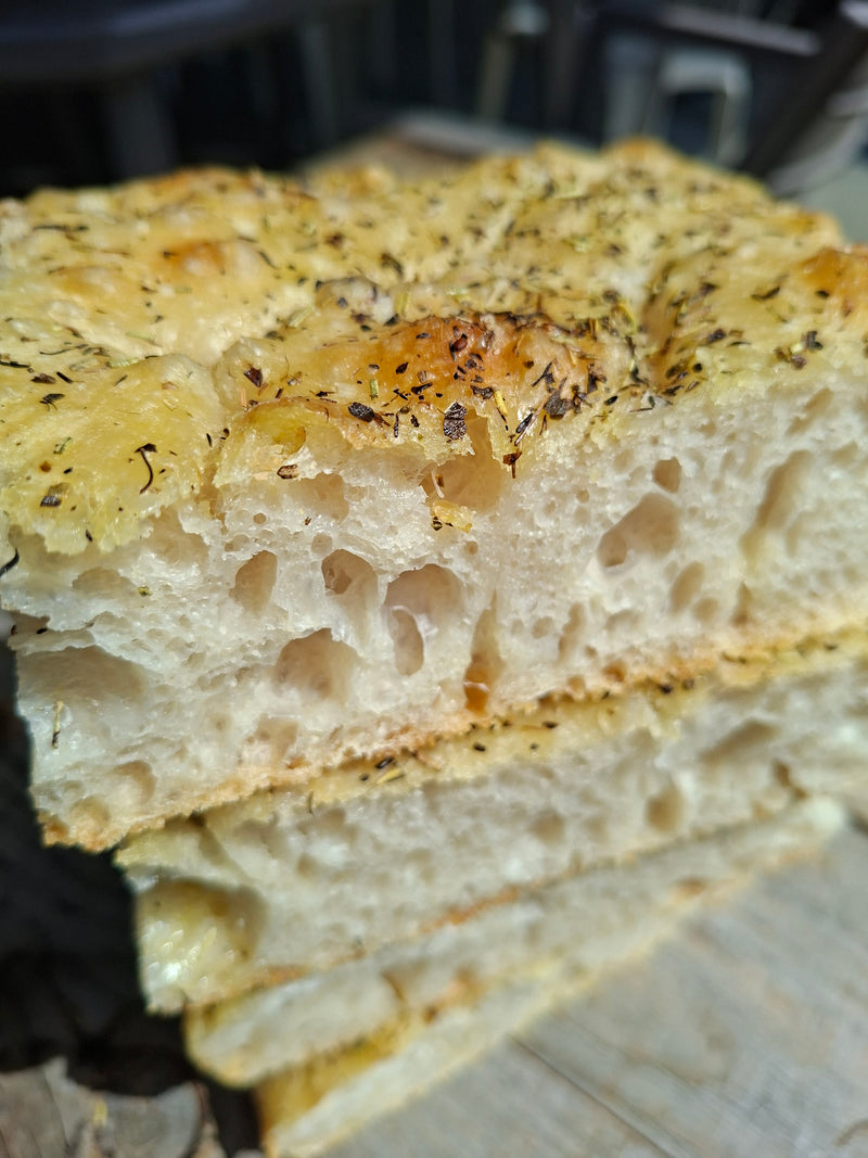 Focaccia natuur