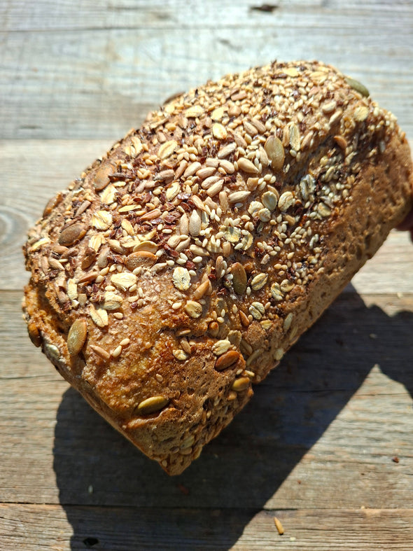 Roggebrood met zaden