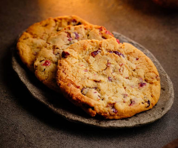 cookies met veenbessen